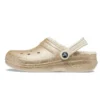 Classic Lined Clog „Gold White”