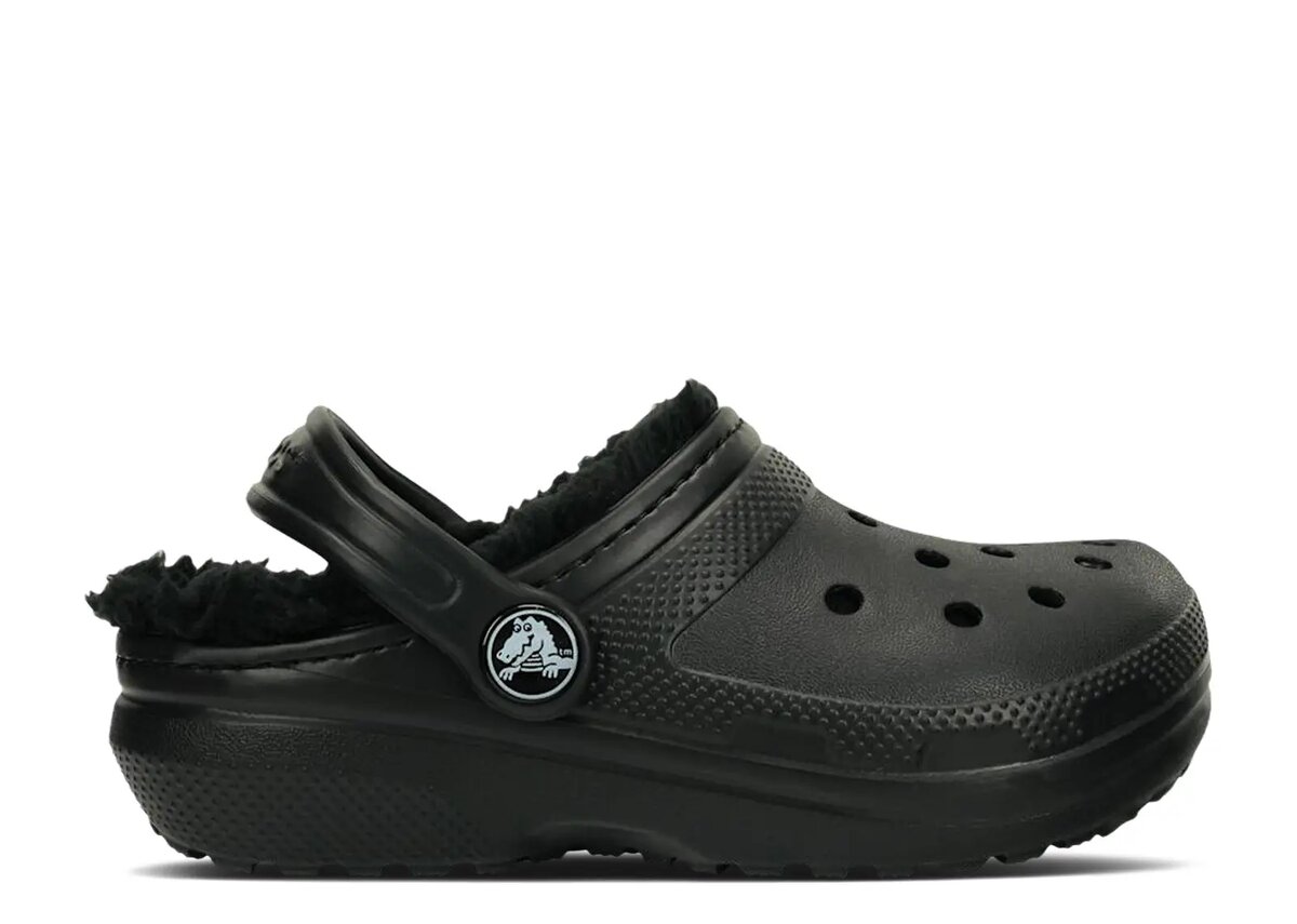 Classic Lined Clog Kids „Negru” Classic Lined Clog Kids „Negru”