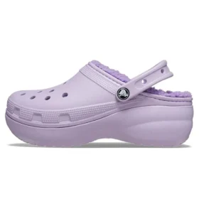 Classic Lined Clog „Violet”