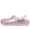 Classic Lined Glitter Saboți „Pink”