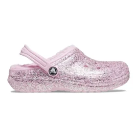 Classic Lined Glitter Saboți „Pink”