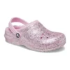 Classic Lined Glitter Saboți „Pink”