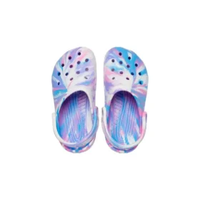 Classic Marbled Clog „Albastru, violet, roz”