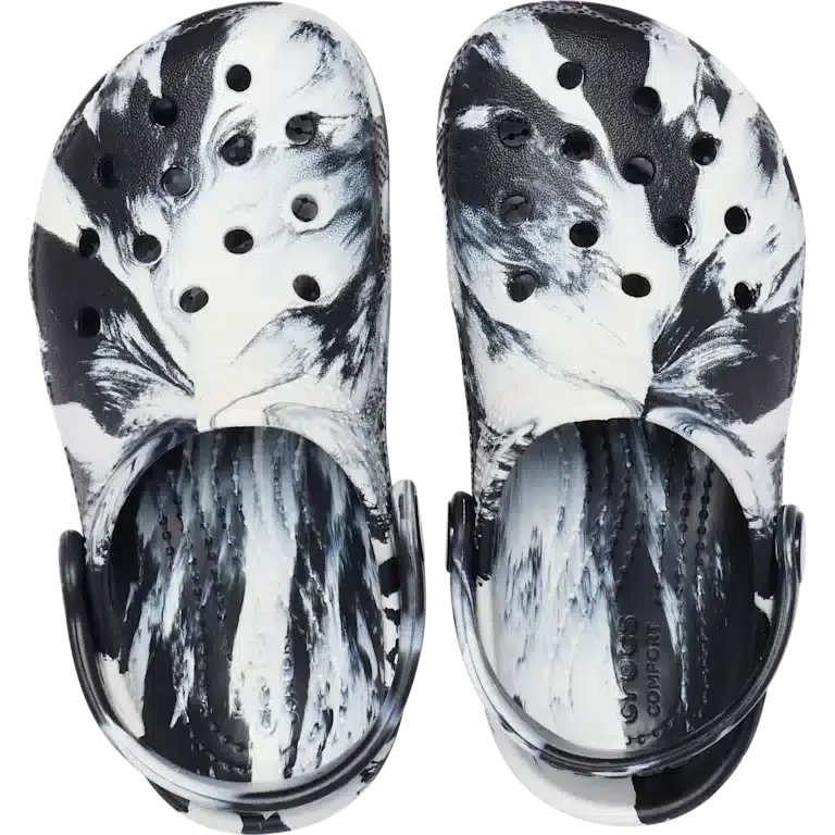 Classic Marbled Sabot pentru copii mici Classic Marbled Sabot pentru copii mici