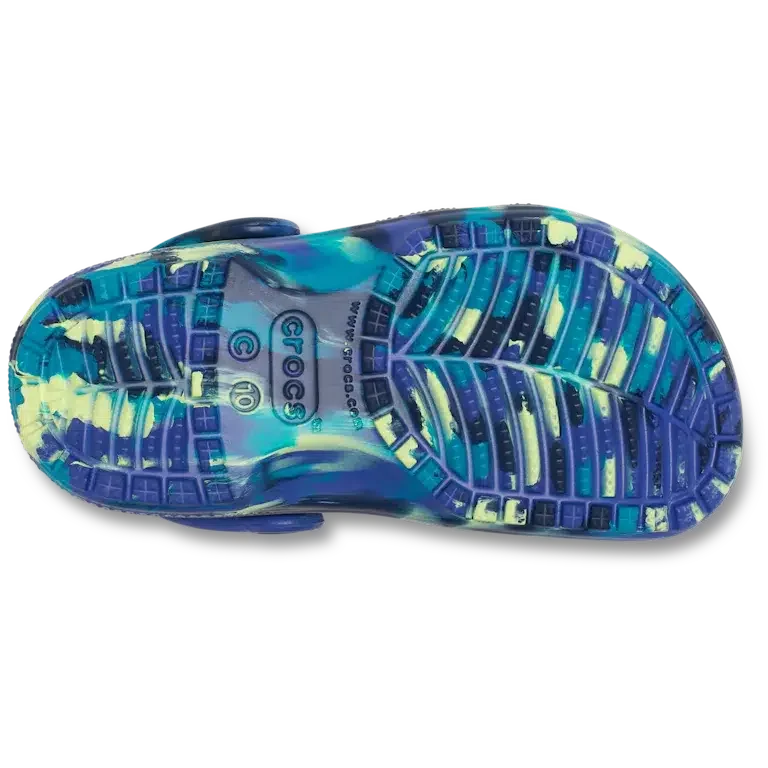 Classic Marbled Sabot pentru copii mici Classic Marbled Sabot pentru copii mici