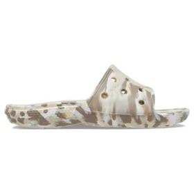 Classic Marbled Sandale „White Brown”