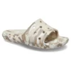 Classic Marbled Sandale „White Brown”