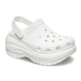 Classic Mega Crush Clog „Alb”