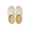Classic Platform Lined Clog „Bone”