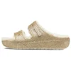 Classic Sandal Cozzzy cu Glitter „Multi Gold”