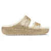Classic Sandal Cozzzy cu Glitter „Multi Gold”