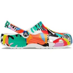 Classic Sandal de plajă unisex multicolor alb