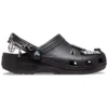 Classic Sandal unisex casual „Feel The Positivity”, negre