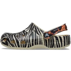 Classic Sandal unisex cu imprimeu animalier „White”