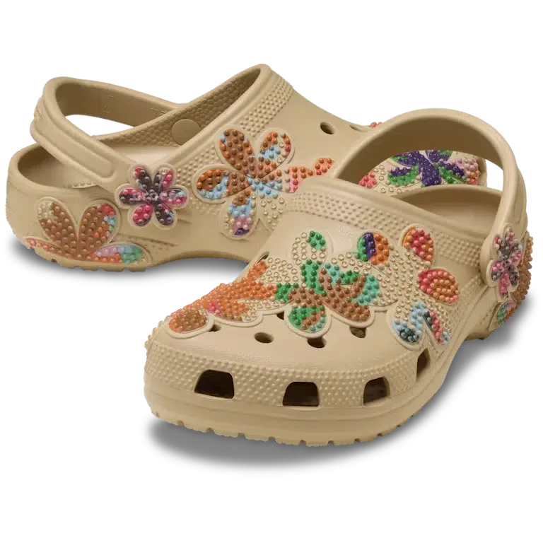Classic Summer Beaded Sabot Classic Summer Beaded Sabot