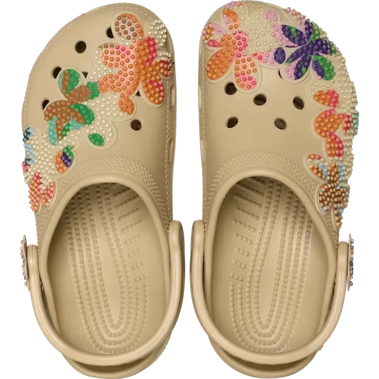 Classic Summer Beaded Sabot Classic Summer Beaded Sabot