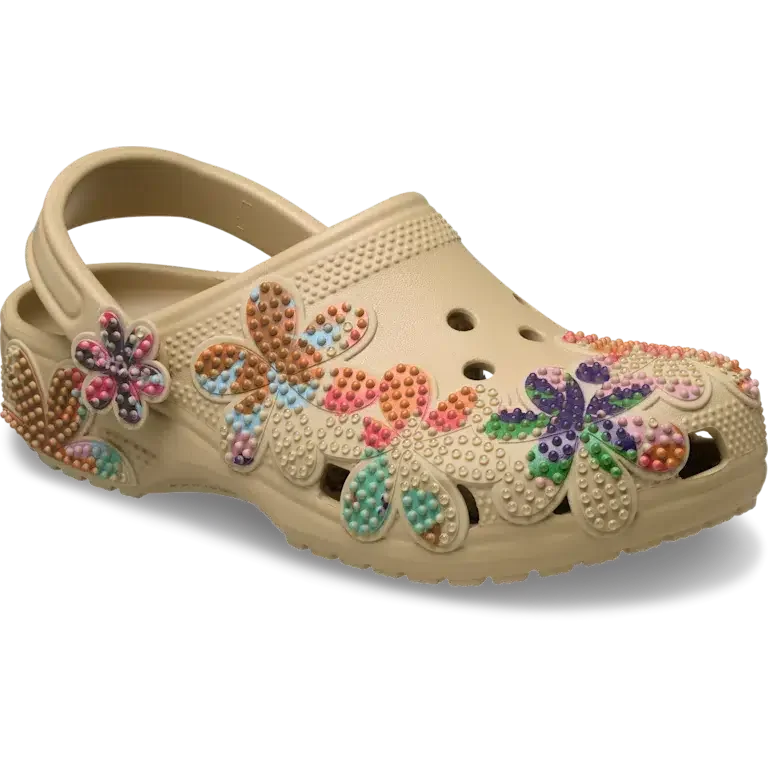 Classic Summer Beaded Sabot Classic Summer Beaded Sabot
