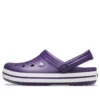 Crocband Clog „Purple White”