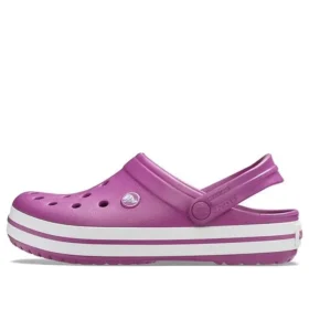 Crocband Clog „Purple White”