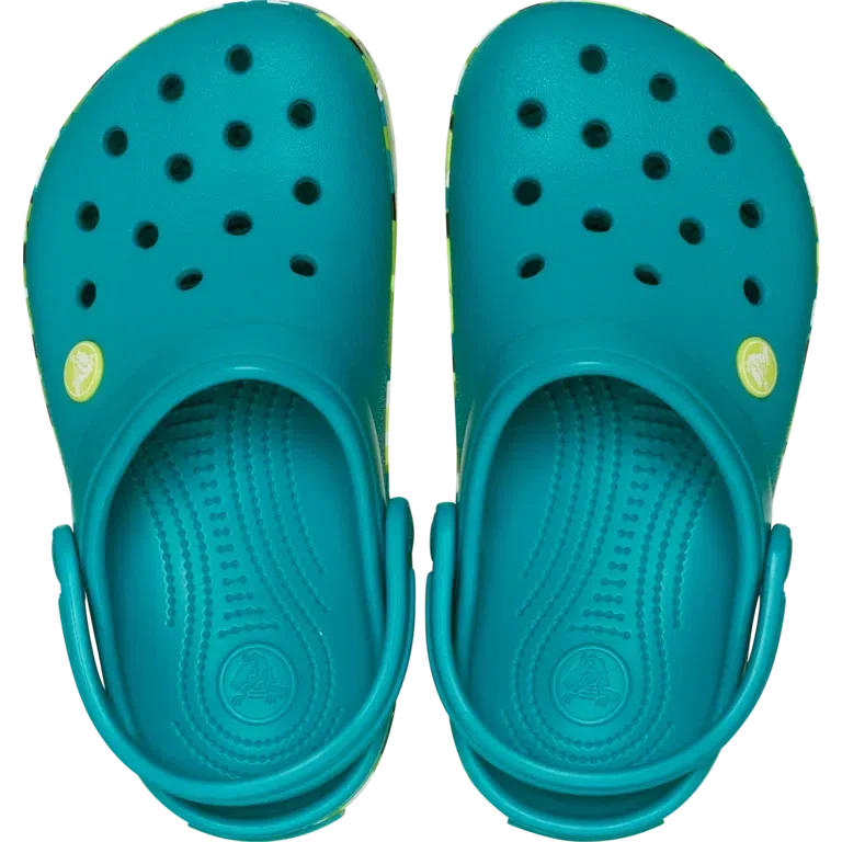 Crocband Glow Confetti Band Clog pentru copii Crocband Glow Confetti Band Clog pentru copii