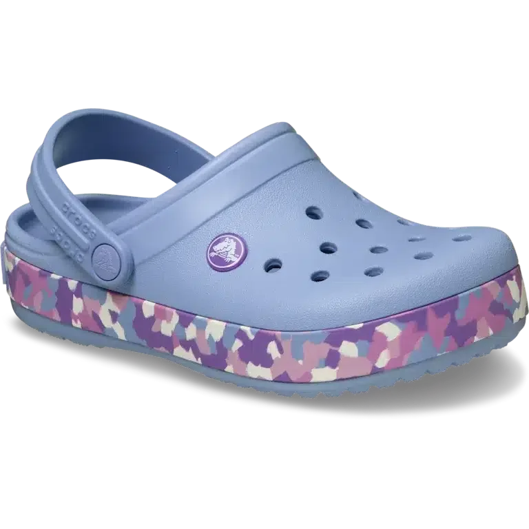 Crocband Glow Confetti Band Clog pentru copii Crocband Glow Confetti Band Clog pentru copii