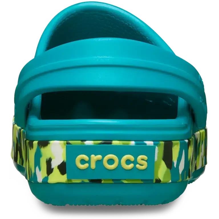 Crocband Glow Confetti Band Clog pentru copii Crocband Glow Confetti Band Clog pentru copii