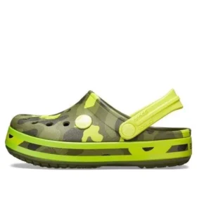 Crocband MultiGraphic Saboți „Army Green”