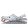 Crocband Varsity Saboți „Gri-Roșu”