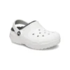 Crocs Classic Clog pentru copii, saboți, sandale sportive „White Grey”