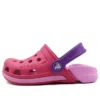 Crocs Classic pentru copii – sandale sport „Roșu, roz, violet”