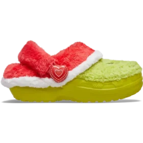 Crocs pentru copii „The Grinch Classic Lined Clog”