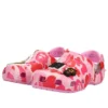 Crocs x A Bathing Ape Saboți „Carnation”