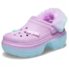 Crocs x Aespa Saboți „Lilac Blue”