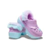 Crocs x Aespa Saboți „Lilac Blue”