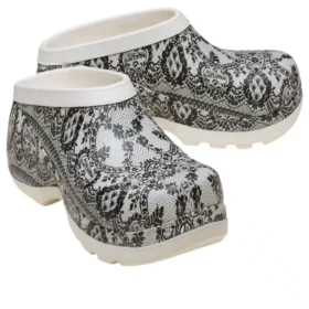 Crocs x Jean Paul Gaultier Hydra Saboțe „Fishnet Chalk”