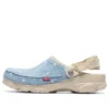 Crocs x Levi’s Sashiko All-Terrain Saboț „Bone Blue”