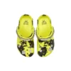 Crocs x MCM Saboți cu imprimeu camuflaj „Galben neon”