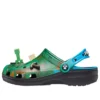 Crocs x Minecraft Saboți „Green Black”