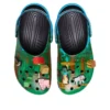 Crocs x Minecraft Saboți „Green Black”