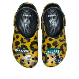 Crocs x NFL 26 Classic Clog Jacksonville Jaguars „Galben”