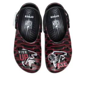 Crocs x NFL Classic Clog Atlanta Falcons „Negru-Roșu”