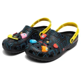 Crocs x Pac-Man Saboți All-Terrain „Black Yellow”