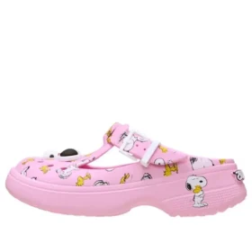Crocs x Peanuts Saboți Mary Jane „Peanuts and Woodstock”