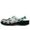 Crocs x The Beatles Saboți „Multi-Color Black”