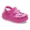 Crush High Shine Saboți „Electric Pink”