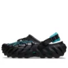 Echo Clog cu șireturi reflectorizante „Black Teal”
