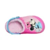 Fun Lab Disney Minnie Lined Saboți „Pink Blue”