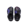 Fuzz-Lined Classic Clog „Black Lightning”