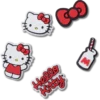 Hello Kitty, set de 5 brelocuri Jibbitz™ Hello Kitty, set de 5 brelocuri Jibbitz™