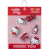 Hello Kitty, set de 5 brelocuri Jibbitz™ Hello Kitty, set de 5 brelocuri Jibbitz™